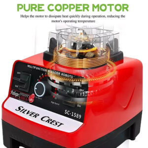4500W Multifunctional Blender Food Processor Smoothie Juicer Ice Crusher 2 Jugs - Image 5