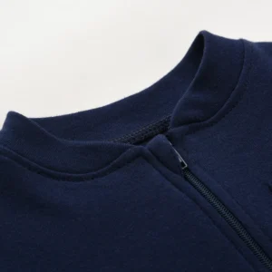 100% Cotton Newborn Baby Clothes Solid Color Jumpsuit Rompers Zipper Infant Boys Girls Spring Bottoming Shirt Jumpsuits Footed -Winnerprenuer - Image 3