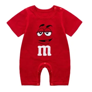 Summer New Casual Baby Boys Short Sleeve Rompers Cotton Newborn Girls Jumpsuit Toddler Baby Climbing Suit For 0-24M - Image 2