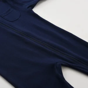 100% Cotton Newborn Baby Clothes Solid Color Jumpsuit Rompers Zipper Infant Boys Girls Spring Bottoming Shirt Jumpsuits Footed -Winnerprenuer - Image 5
