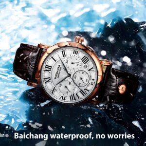 Multifunctional Men's Fashion Quartz Watch Ultra-thin Belt Style - Image 4