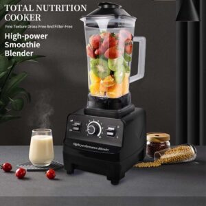 4500W Multifunctional Blender Food Processor Smoothie Juicer Ice Crusher 2 Jugs - Image 6