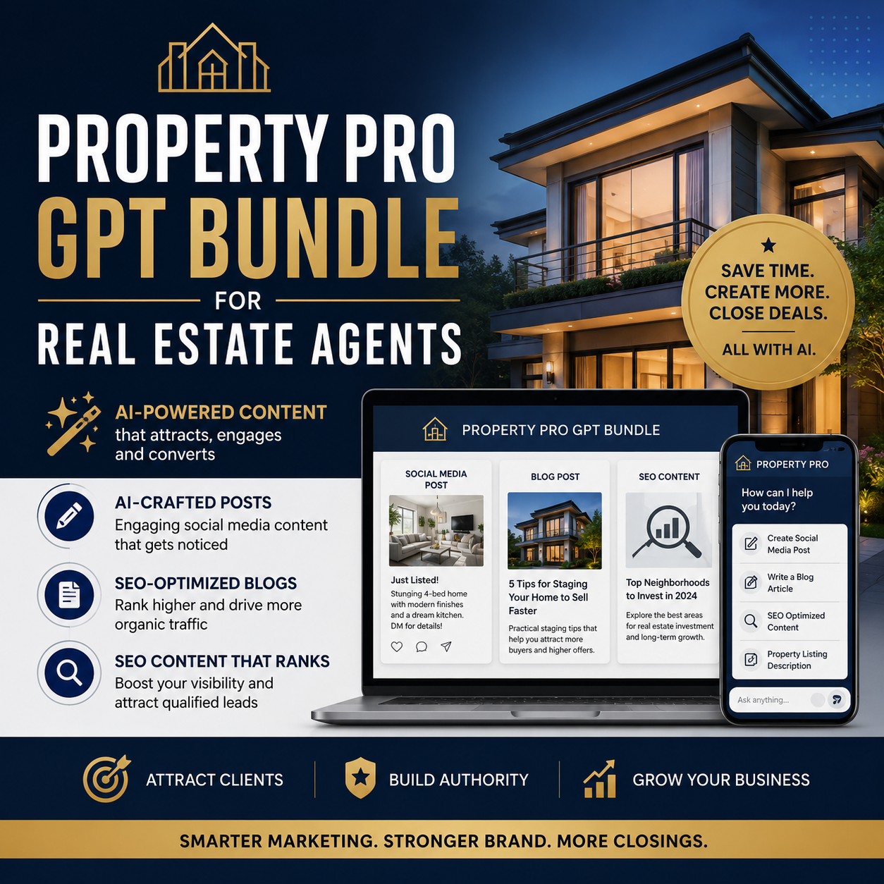 Property Pro GPT Bundle for Real Estate Agents