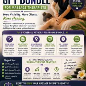 Healing Hands GPT Bundle for Massage Therapists