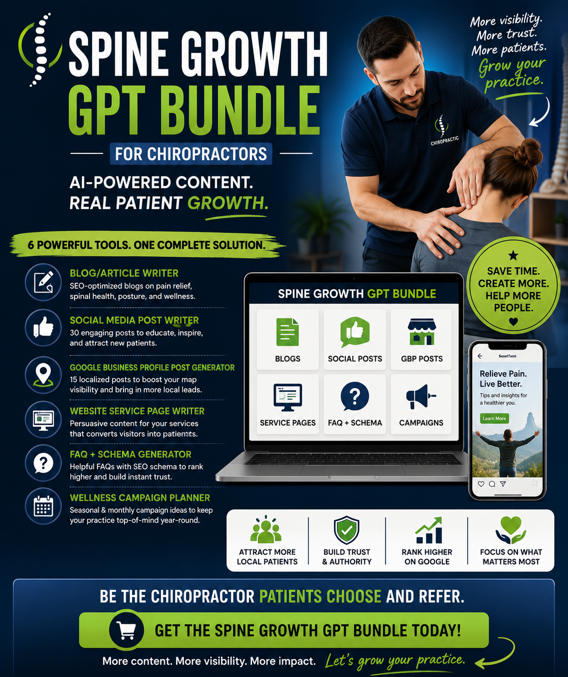 Spine Growth GPT Bundle for Chiropractors